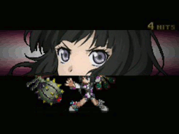 Amber Hearts ready to launch into her patented attack, the ultra-powerful... uh... well, I've never played Tales of Hearts, so I don't know her attack's name or what she does. I just happened to find this on Google Images and thought it looked nice.